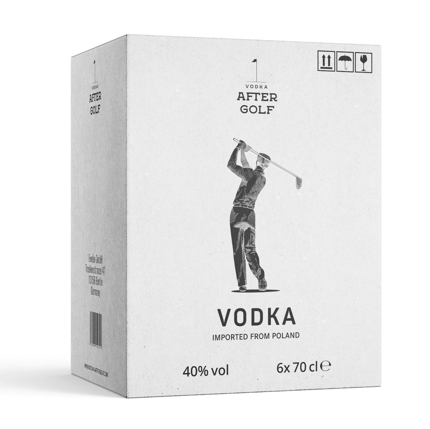 VODKA AFTER GOLF (BLACK STANDARD EDITION) 6-PACK